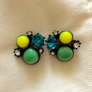 J. Crew Sparkle Cluster Earrings
